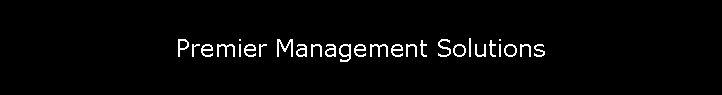 Premier Management Solutions